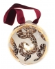 Christmas bauble Gold Serpent (7,5cm)