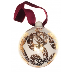 Christmas bauble Gold Serpent (7,5cm)