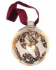 Christmas bauble Gold Serpent (7,5cm)