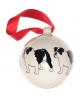 Christmas bauble Bulldog (7cm)