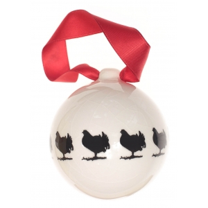 Christmas bauble Wood grouse 2 (6,5cm)