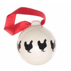Christmas bauble Chicken (6,5cm)