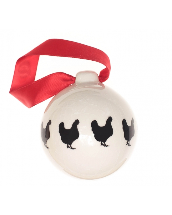 Christmas bauble Chicken (6,5cm)