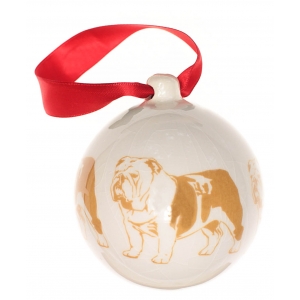 Christmas bauble Bulldog (6,5cm)