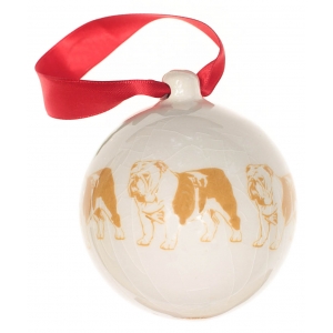 Christmas bauble Bulldog (6,5cm)