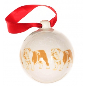 Christmas bauble Bulldog (6,5cm)