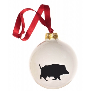 Christmas bauble Wild boar (8cm)