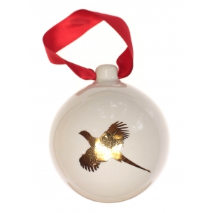 Christmas bauble Gold Shoot (7cm)