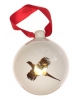 Christmas bauble Gold Shoot (7cm)