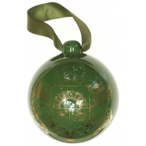 Christmas bauble Coat of arms of Latvia (7,5cm)