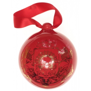 Christmas bauble Coat of arms of Latvia (7,5cm)