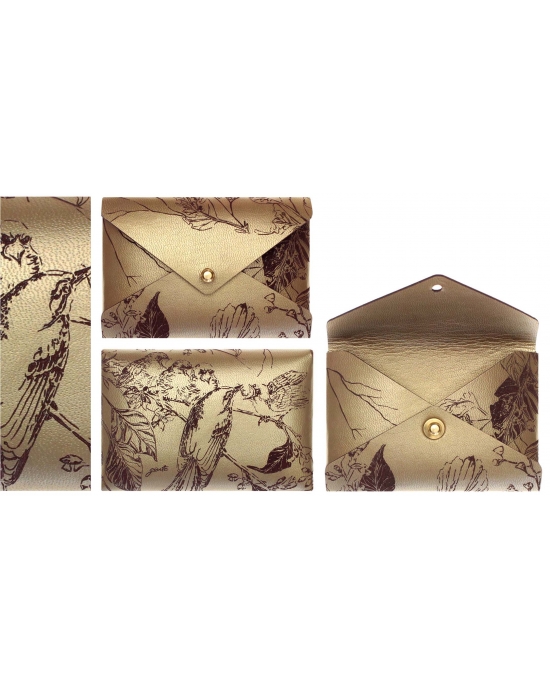 Business card case Birds family BCC31