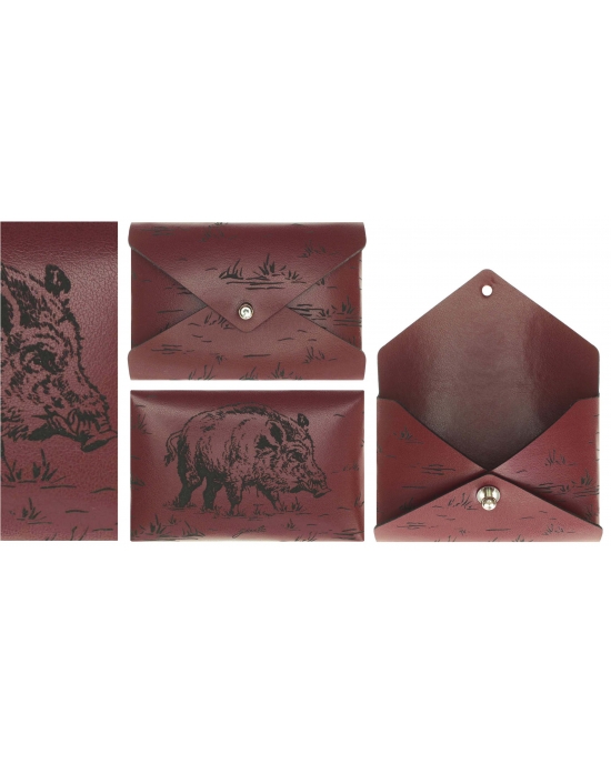 Business card case Wild boar BCC26