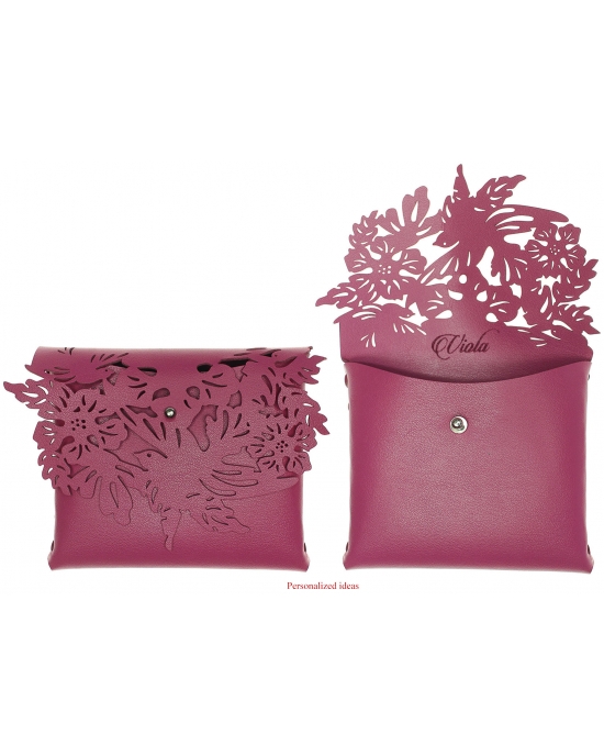 Coin case Flowerbirds COC32