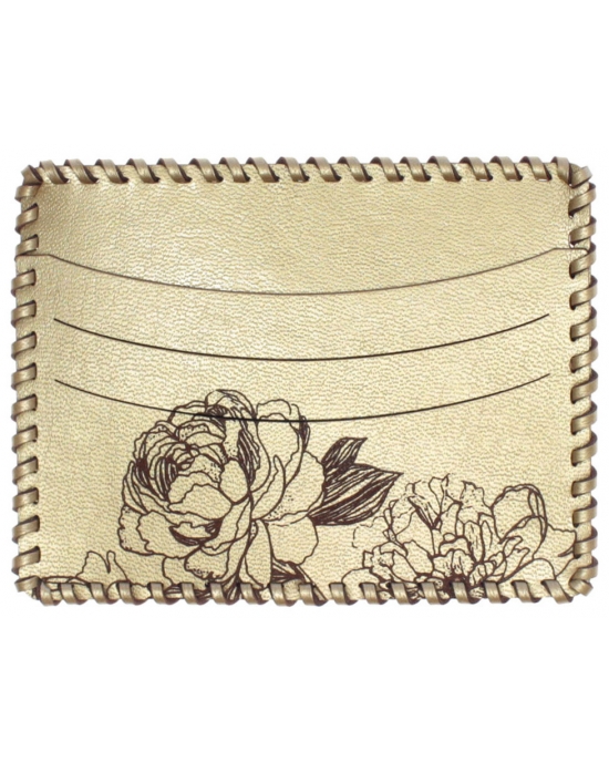 Card Case Peonies CC100