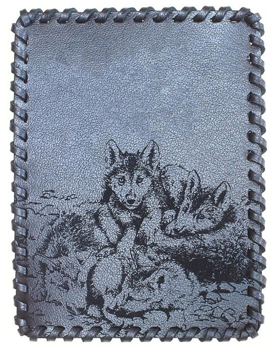 Travel Card Case Wolves CC54