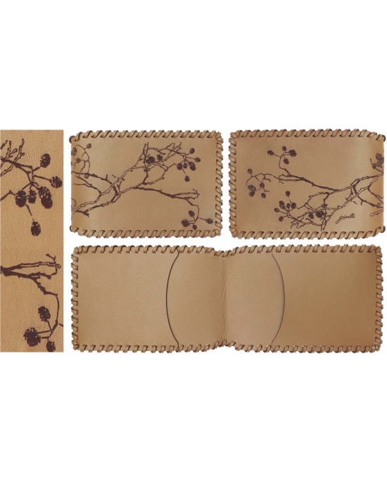 Travel Card Case Pine Cone CC30