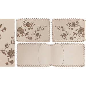 Travel Card Case Roses CC31