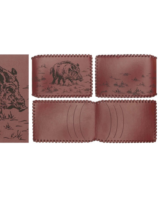 Card Case Wild Boar CC17