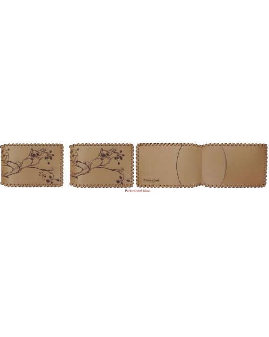 Travel Card Case Pine Cone CC30
