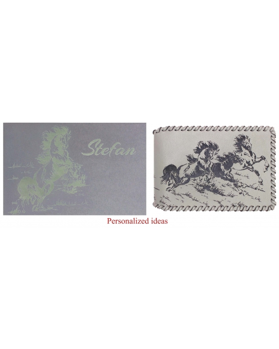 Card Case Horses CC18