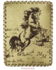 Travel Card Case Horses CC51