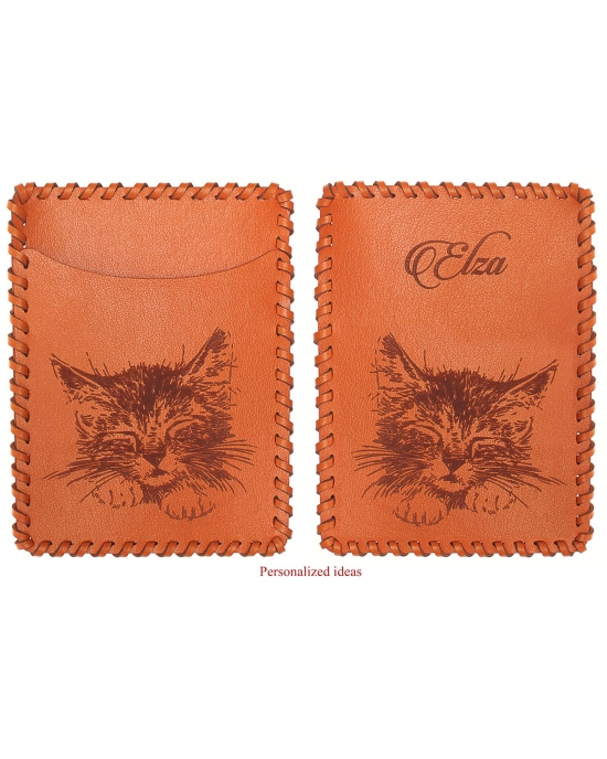 Travel Card Case Kitten CC85