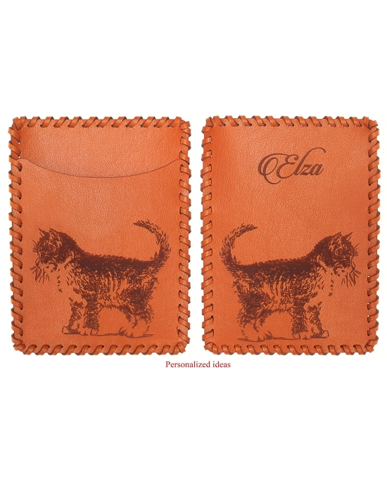 Travel Card Case Kitten CC86