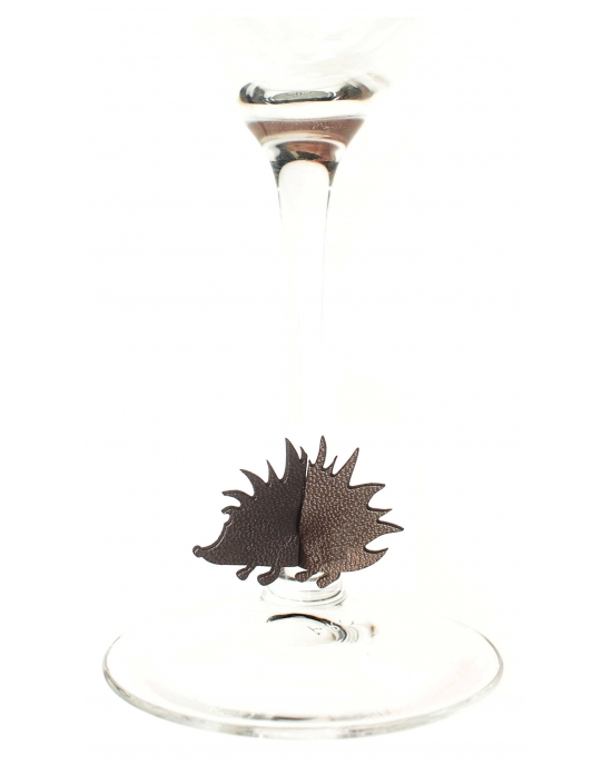 Drinking glasses decorations Hedgehog GD10
