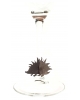 Drinking glasses decorations Hedgehog GD10