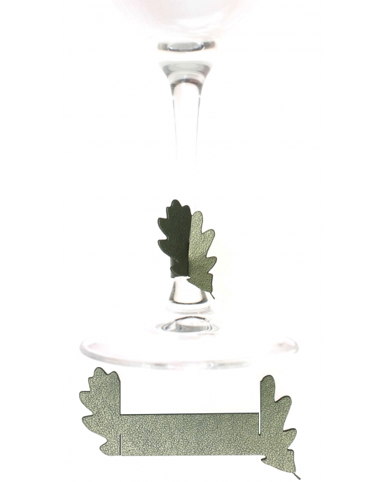 Drinking glasses decorations Leave GD2