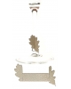 Drinking glasses decorations Leave GD2