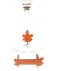 Drinking glasses decorations Leave GD3