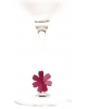 Drinking glasses decorations Flower GD4