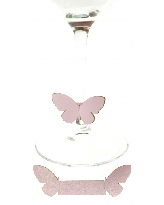 Drinking glasses decorations Butterfly GD5