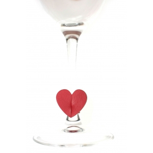 Drinking glasses decorations Heart GD6