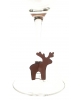 Drinking glasses decorations Deer GD9