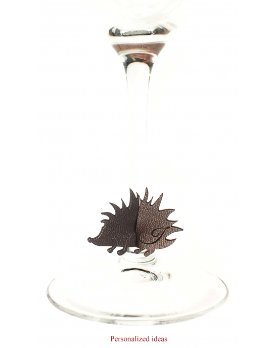 Drinking glasses decorations Hedgehog GD10