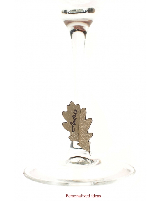 Drinking glasses decorations Leave GD2