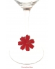Drinking glasses decorations Flower GD4