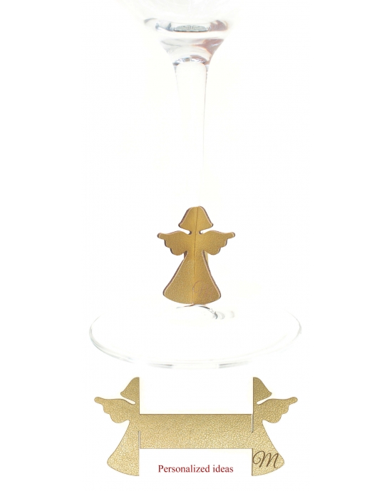 Drinking glasses decorations Angel GD7