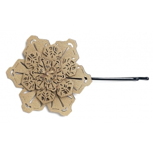 Hair pin Snowflakes HP308