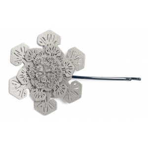 Hair pin Snowflakes HP314
