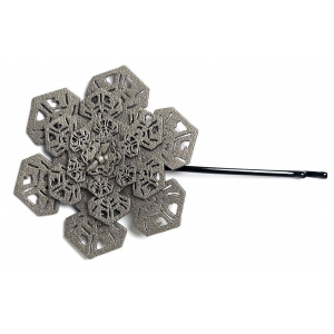 Hair pin Snowflakes HP256