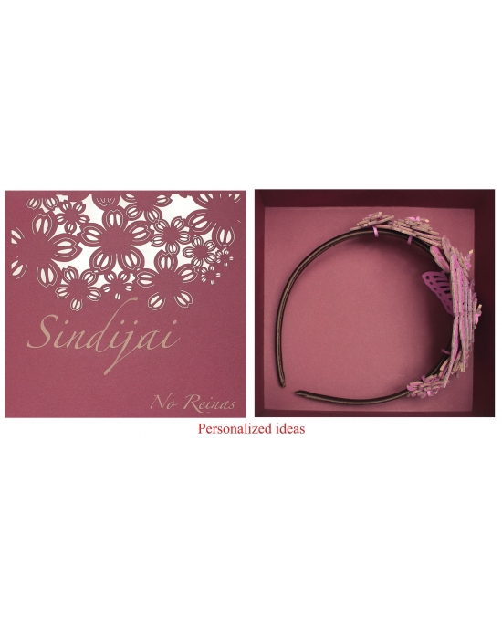 Head band Sakura/Butterfly AB38
