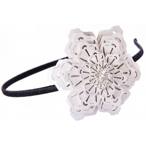 Head band Snowflakes AB94