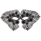 Carnival mask Lace M23