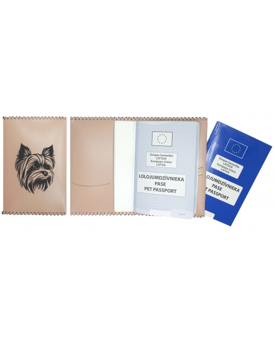 Pets passport cover Yorkshire Terrier PCP3 