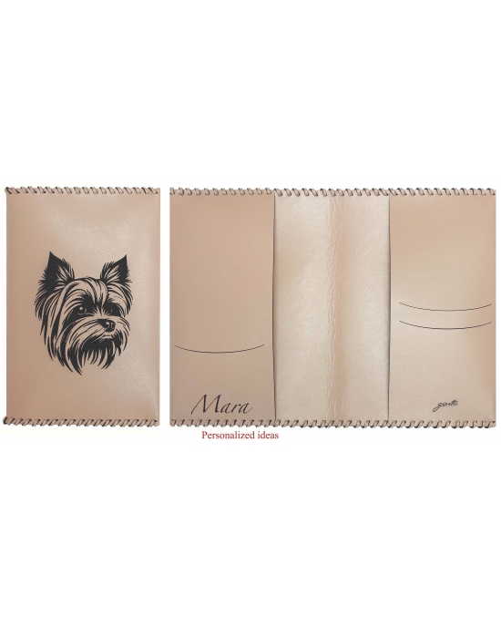 Pets passport cover Yorkshire Terrier PCP3 