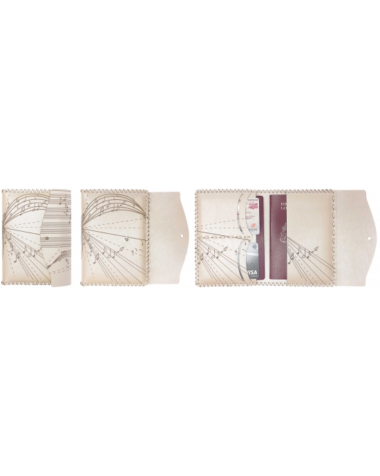 Passport/Card case Music PCC17